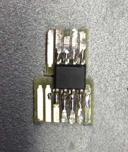 SOIC-8 home made breakout board 2