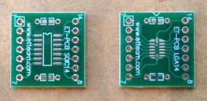 SOIC14 OR LGA14 Double sides To DIP-14